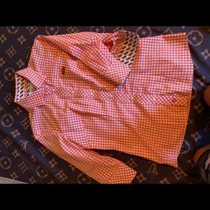 Oklahoma State University Womens blouse shirt